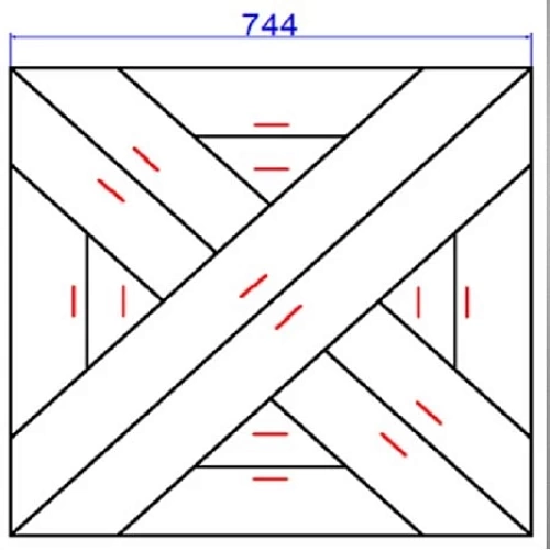 ДУБ ИНЖЕНЕРНЫЙ №2-110 ЛАК МОДУЛЬНЫЙ ПАРКЕТ LAB ARTE